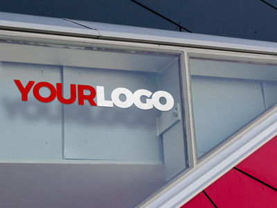 高端窗口logo产品样机[PSD]