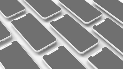 iPhone X手机应用程序设计演示样机