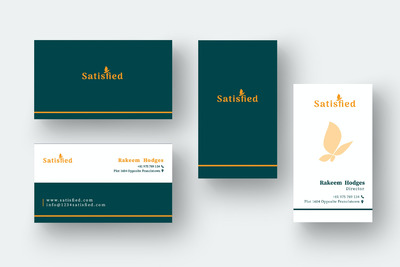 个性酒店名片设计模板（AI,EPS,JPG）