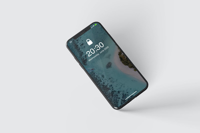 iPhone X 特别角度样机（PSD）