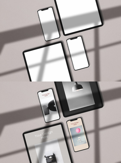 响应式网页设计样机(PSD)