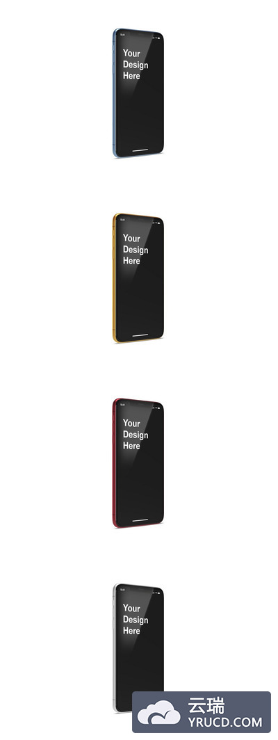 iPhone Xr 手机样机（PSD）