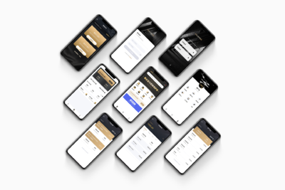 金融展业APP 黑金奢华版UI页面【PSD源文件+13个主页面】