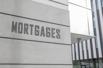 公司大楼外立面3D标志样机[PSD]