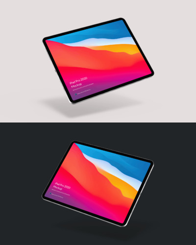 iPad Pro 样机下载（PSD）