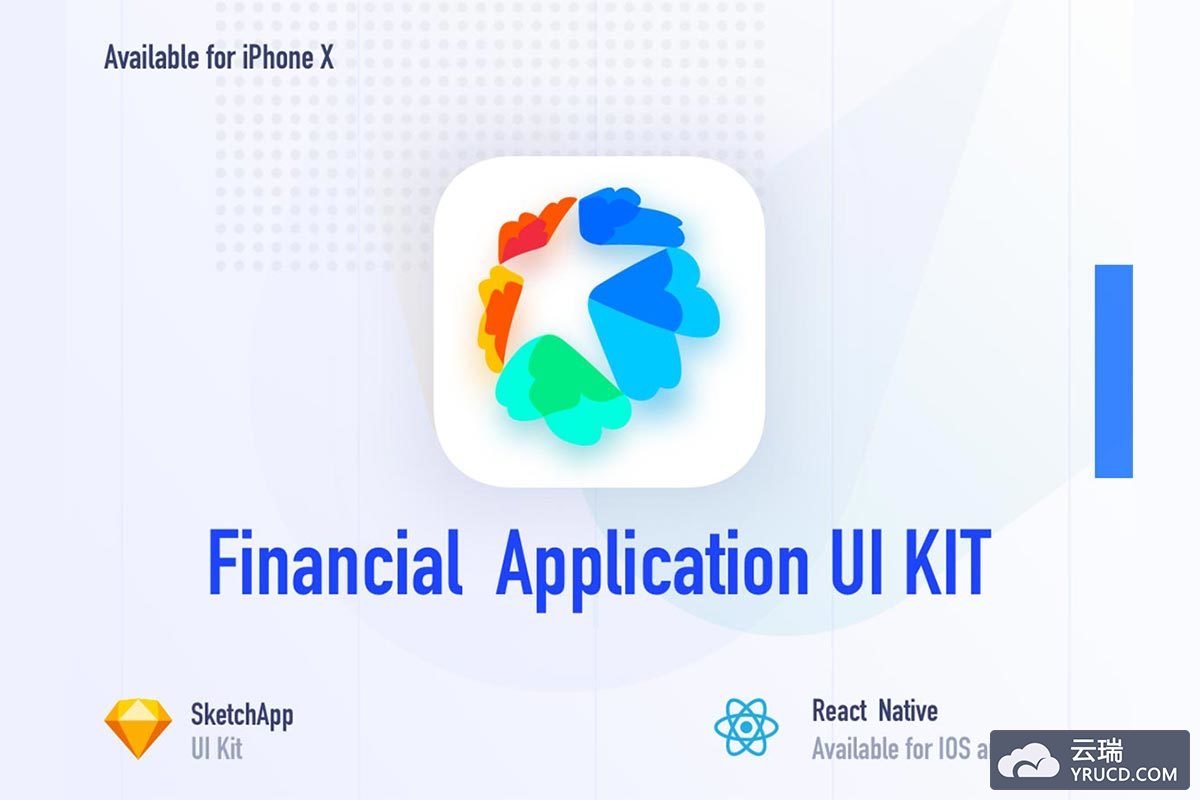 金融理财类 APP Financial  Application UI KIT