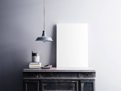 餐具柜A1海报画框样机