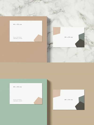 名片设计样机（PSD）