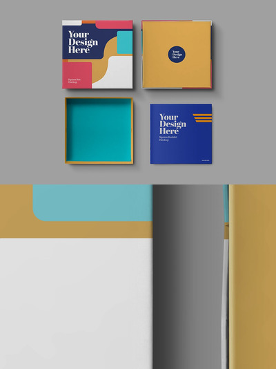 薄型纸包装盒样机 (PSD)