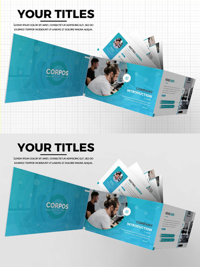 现代网页设计展示样机 (PSD)