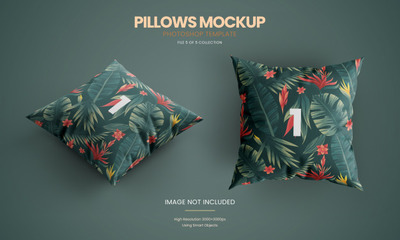 抱枕设计展示样机[PSD]