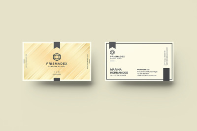 独特布局的现代概念名片模板（AI,EPS）