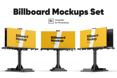 公路广告牌样机（PSD）