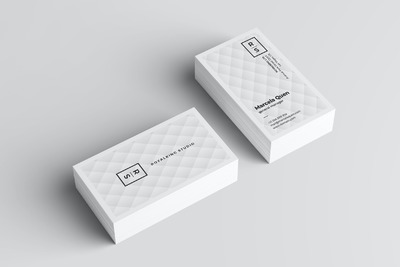 独特布局的现代概念名片设计模板（AI,EPS）