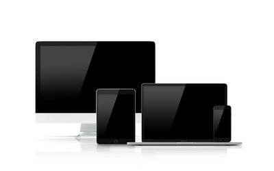 多个响应式组合样机（PSD）