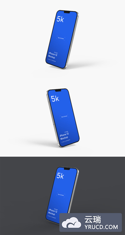 iPhone 12概念机样机（PSD）