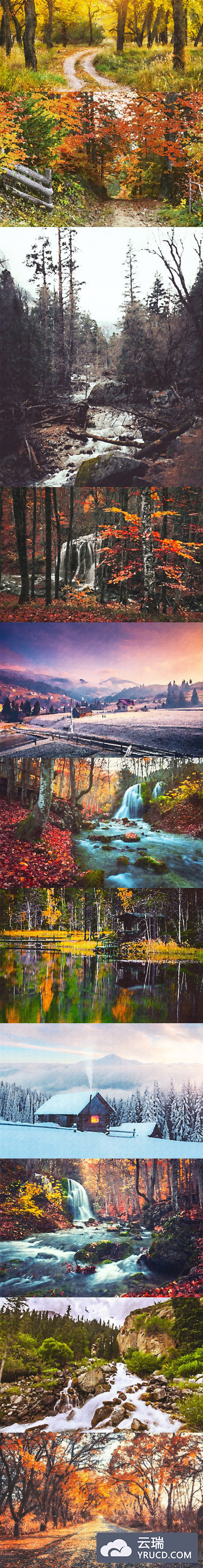 调色板照片PS动作