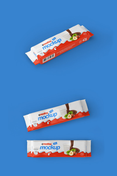 巧克力棒包装样机