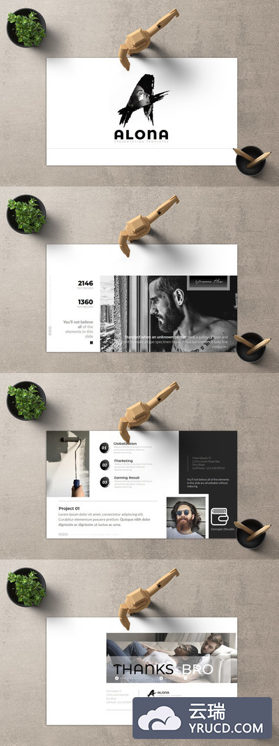 简单酷炫PPT模板（PPTX）