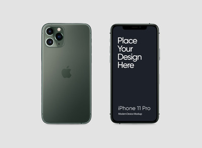 简单的iPhone 11 Pro 手机展示样机