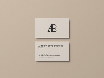 简单的名片展示模型