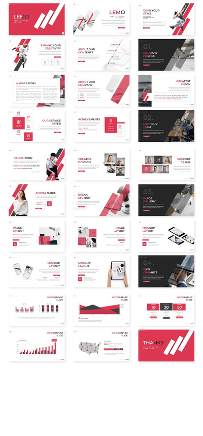 独特极简主义PPT模板（PPTX）