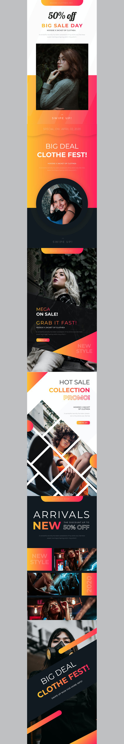 时尚的INS社交故事PPT模板（PPTX）