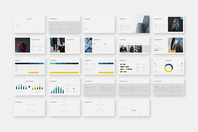高端的企业公司展示PPT模板（PPTX）