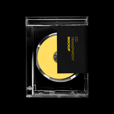 优质的CD盒子样机[PSD]