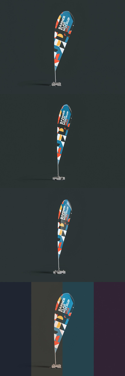旗帜模型样机（PSD）