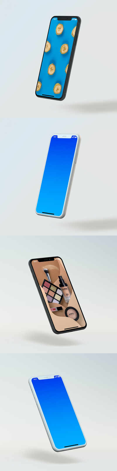 透视角度 iPhone 11 PSD 手机样机下载（PSD）