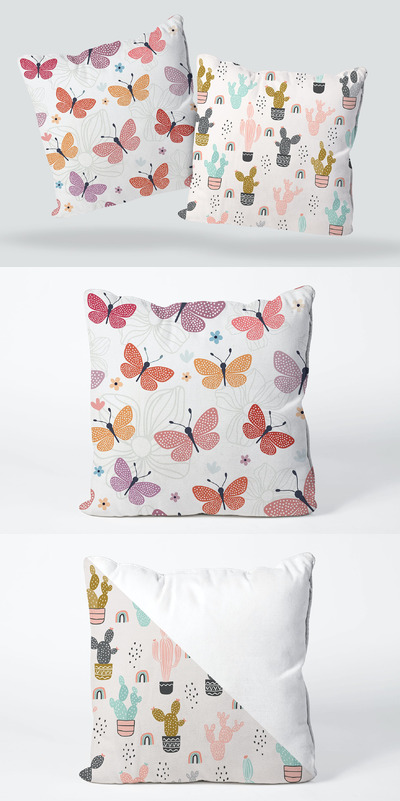 抱枕坐垫模型样机（PSD）