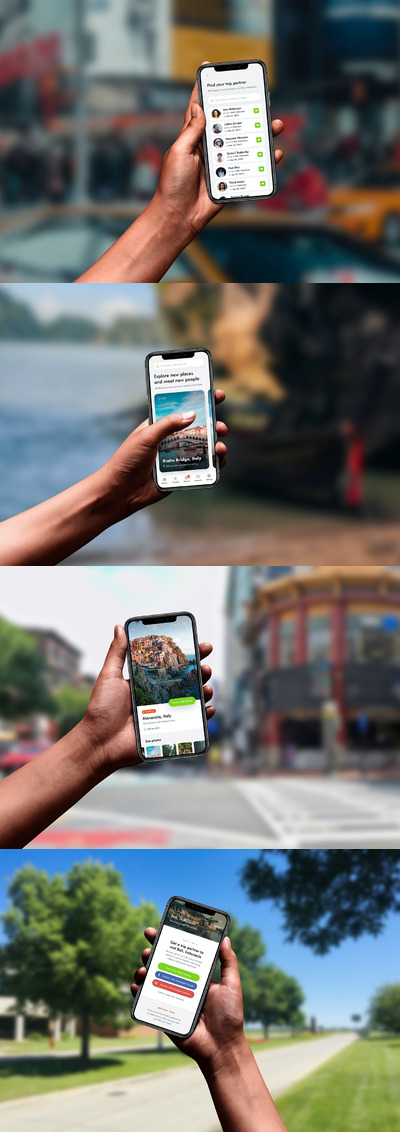 手持 iPhone 11 Pro手机样机(PSD)