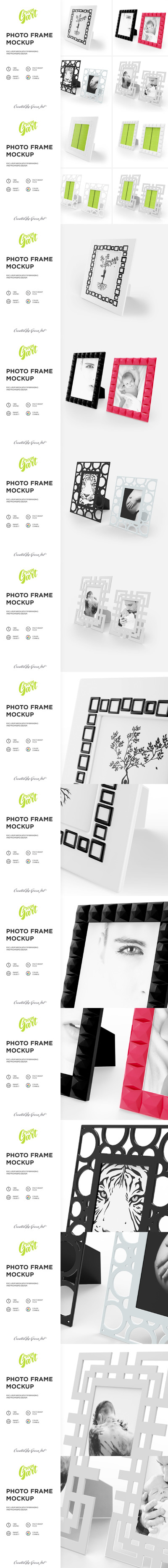 艺术作品展示相框/画框样机模板