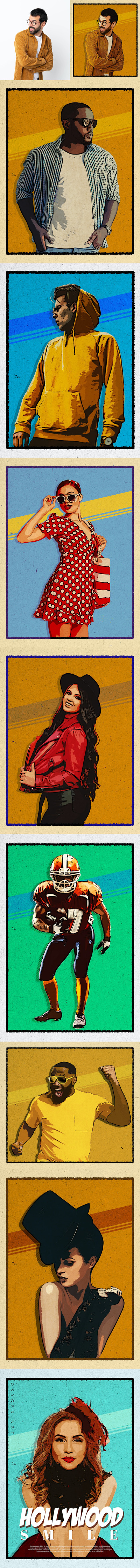 卡通-现代卡通PS动作（ATN,ABR,PAT）