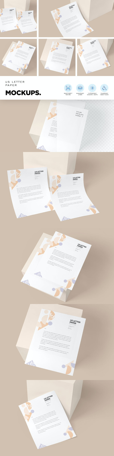美国信纸模型样机（PSD）
