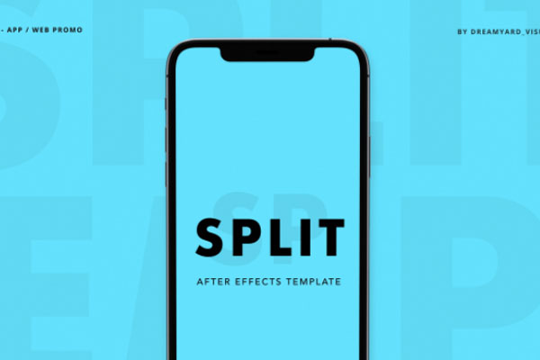 iPhone手机APP应用促销演示视频AE模板