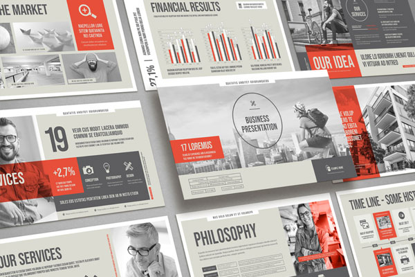 企业介绍宣传册杂志版式设计图册模板