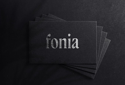 奢华烫银logo名片样机[PSD]