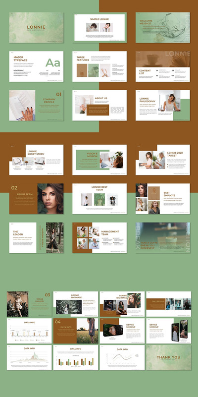 个性的设计PPT模板下载（PPTX）