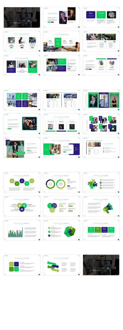 时尚简约的PPT模板下载（PPTX）