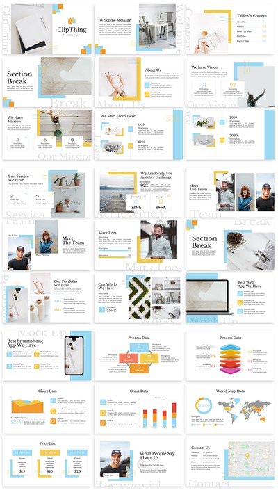 企业业务展示PPT模板下载（PPTX）