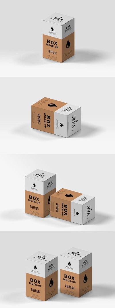 产品包装设计盒子样机（PSD）