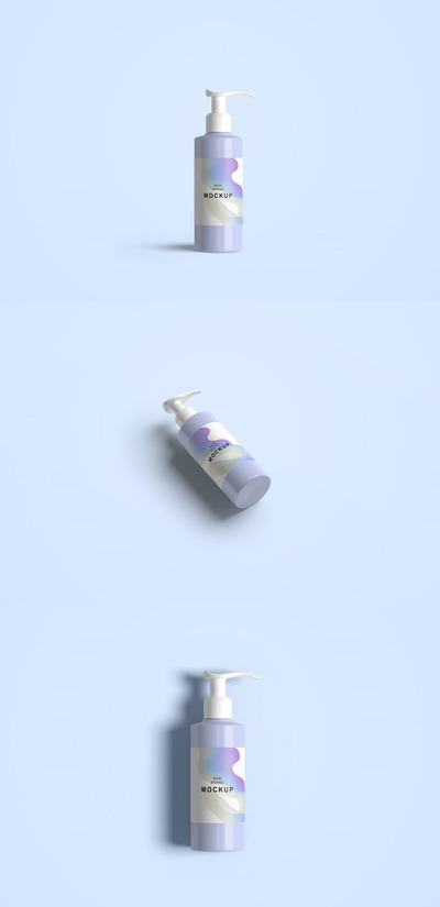 洗手液瓶模型样机（PSD）