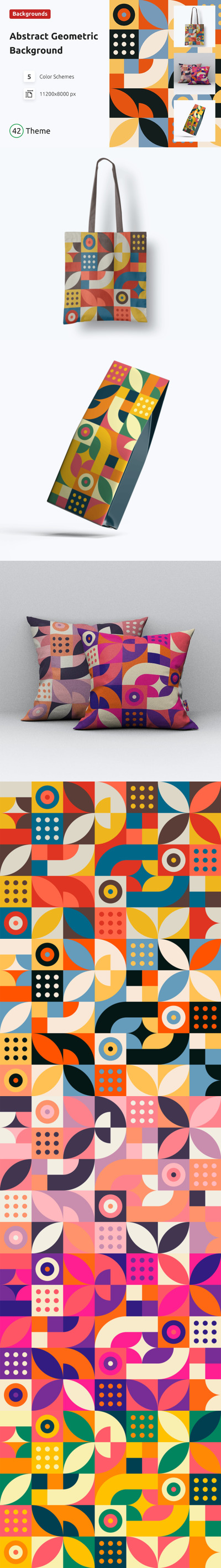 时尚高端抽象包豪斯风格背景底纹纹理集合-AI，EPS，FIG，SKETCH，JPG，PNG，SVG