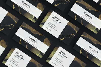 高品质的多用途高端名片设计模板-AI，EPS