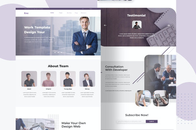 商务电子邮件新闻信函模板(XD,PSD)