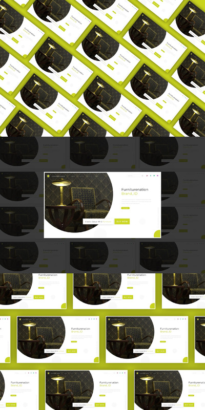 家具首页巨无霸广告模板(PSD,XD,AI)