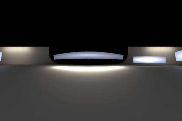 深色暗调的工作室场景HDRI图片下载