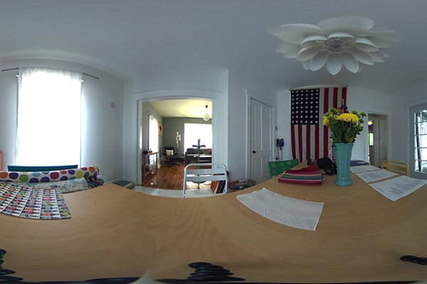 明亮的家庭室内场景HDRI灯光图片下载（HDR）